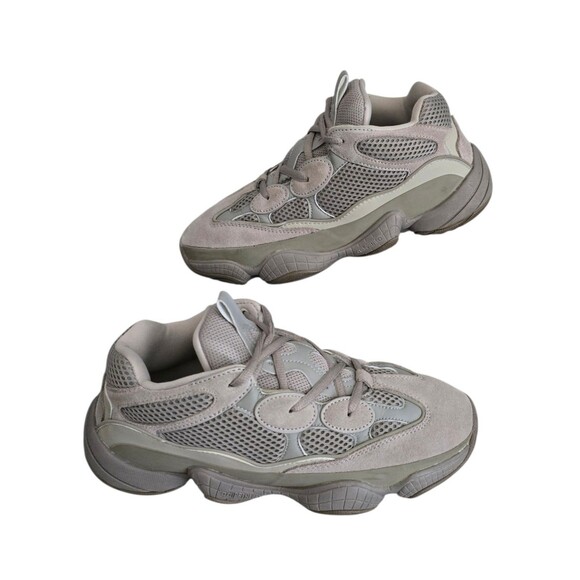 Adidas Yeezy 500 Shoes Ash Grey Mens Size 7 Womens Size 8 Sneakers GX3607 main image 5